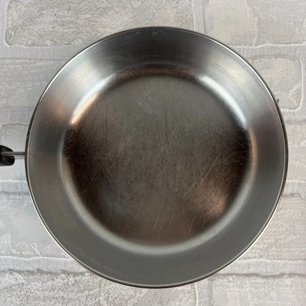 Vintage Revere Ware 1801 Copper Clad 8